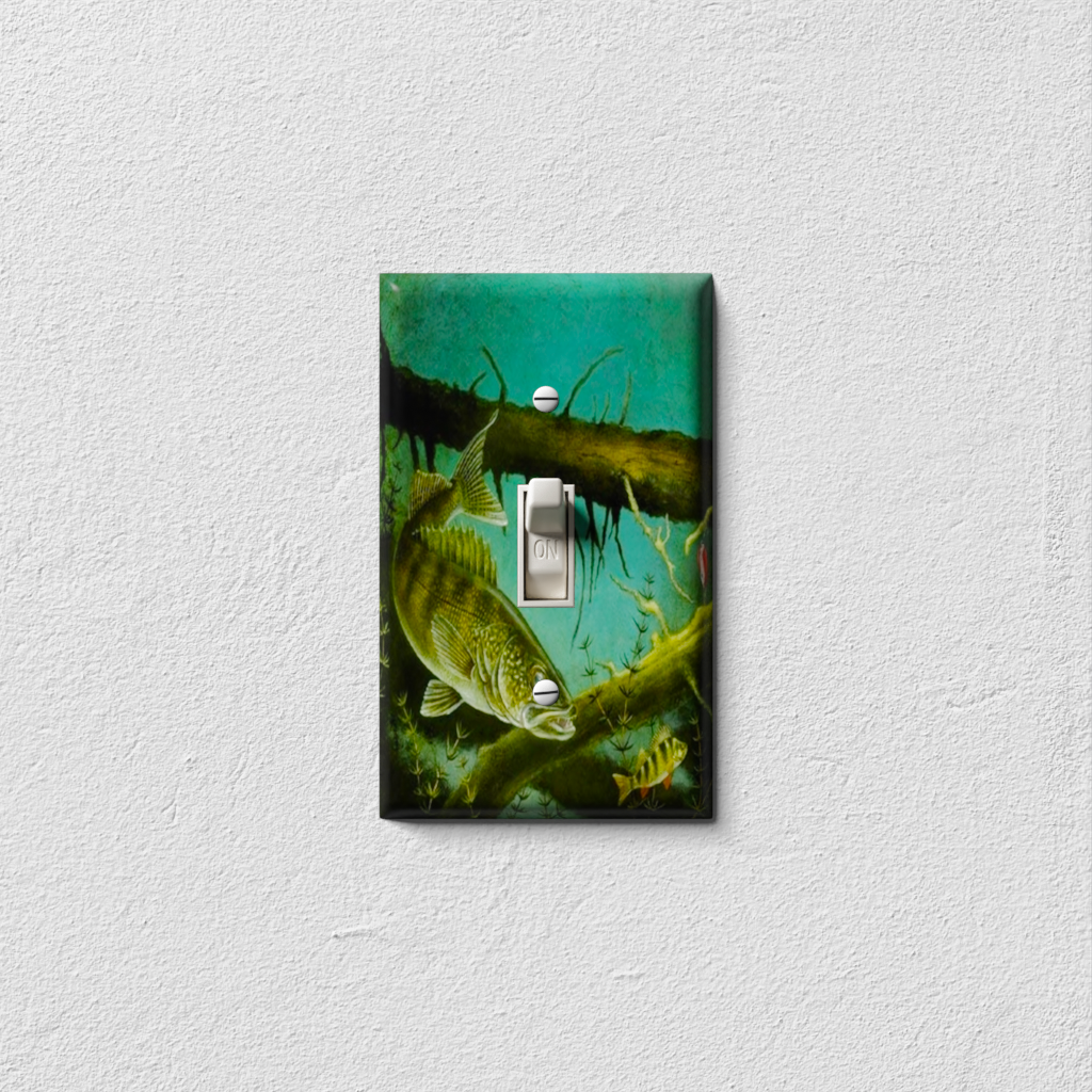 Deep Sea Decorative Light Switch Plate Cover - Snazzy Switch