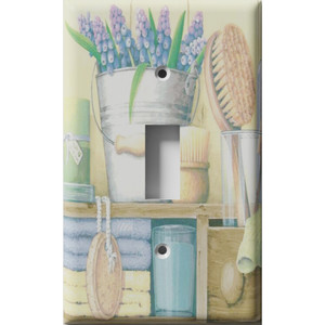 Bath Counter Decorative Light Switch Plate Cover