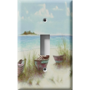 Here On Gilligan's Isle Decorative Light Switch Plate Cover Here On Gilligan's Isle Decorative Light Switch Plate Cover