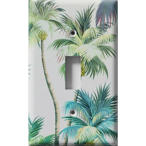 Palm Trees 2 Decorative Light Switch Plate Cover Palm Trees 2 Decorative Light Switch Plate Cover