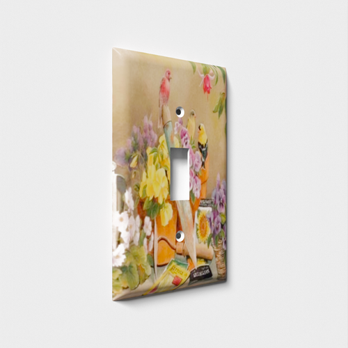 Bird Party Decorative Light Switch Plate Cover
