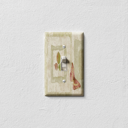 Butterfly Decorative Light Switch Plate Cover