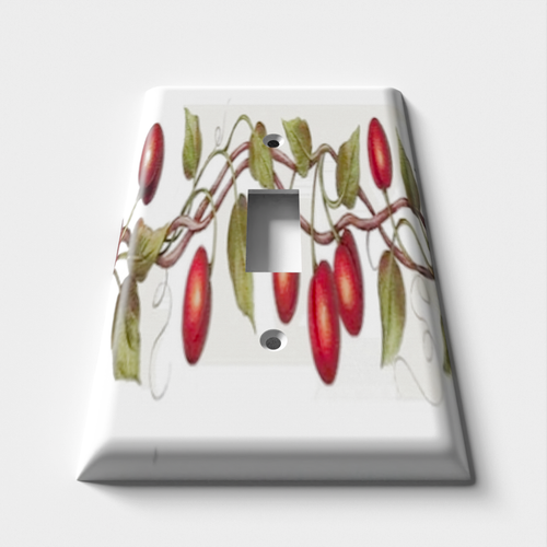 Cherry Vine Decorative Light Switch Plate Cover