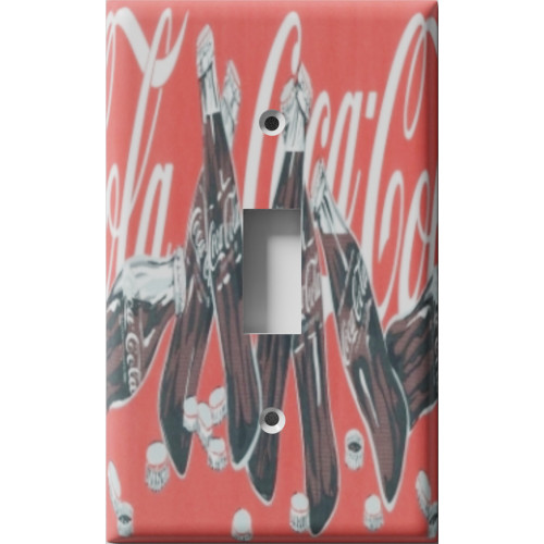 Coca Cola Decorative Light Switch Plate Cover