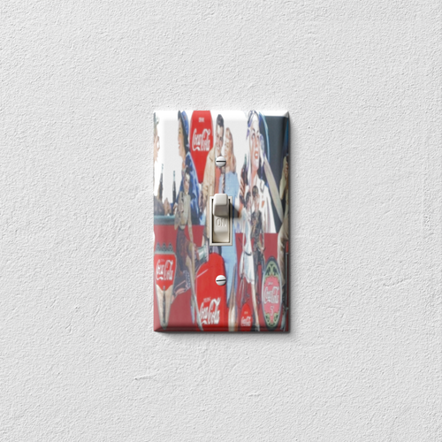 Coke And A Smile Decorative Light Switch Plate Cover