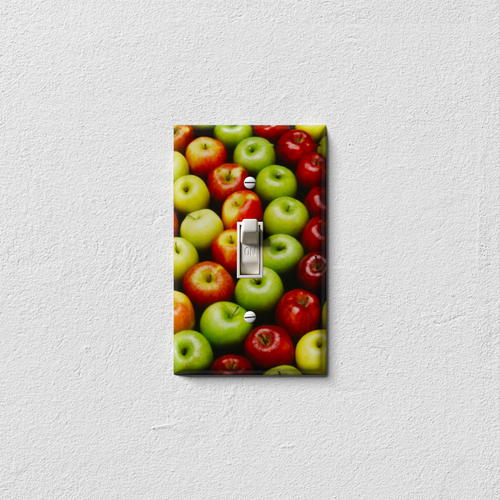 Colorful Apples Decorative Light Switch Plate Cover