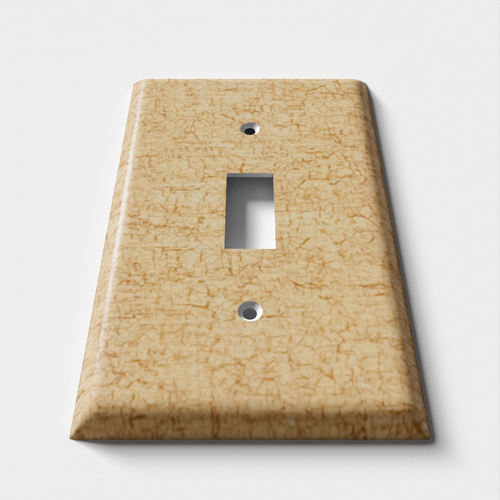 Cracked Desert Decorative Light Switch Plate Cover