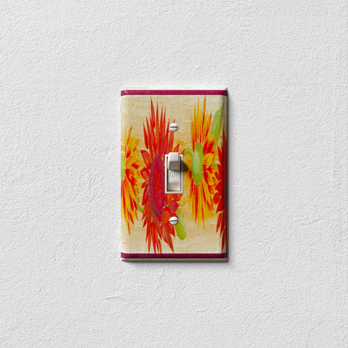 Desert Flower Decorative Light Switch Plate Cover