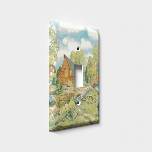 Down On The Farm Decorative Light Switch Plate Cover