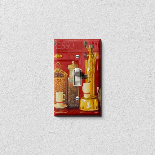 Espresso Decorative Light Switch Plate Cover