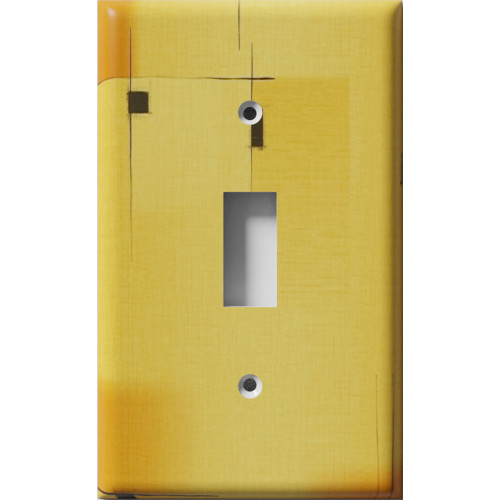 Gold Retro Decorative Light Switch Plate Cover