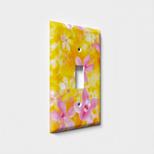 Gold Pink Assortment Decorative Light Switch Plate Cover