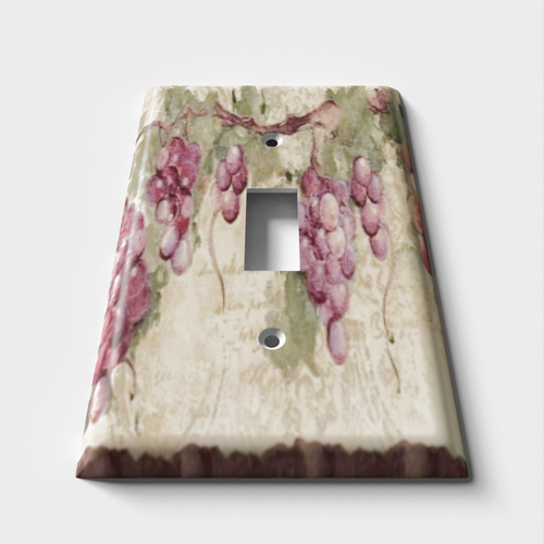 Heard It Through The Grapevine Decorative Light Switch Plate Cover