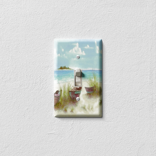 Here On Gilligan's Isle Decorative Light Switch Plate Cover