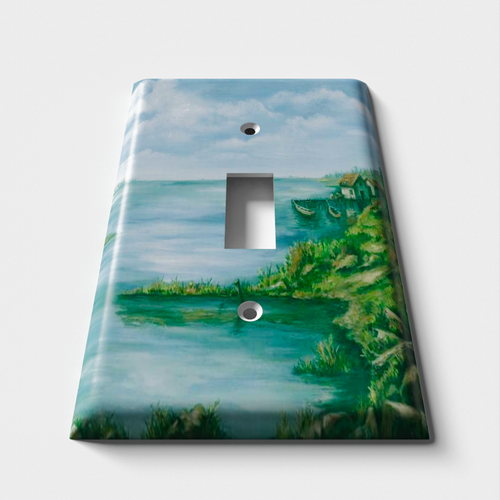 Hideaway Shanty Decorative Light Switch Plate Cover