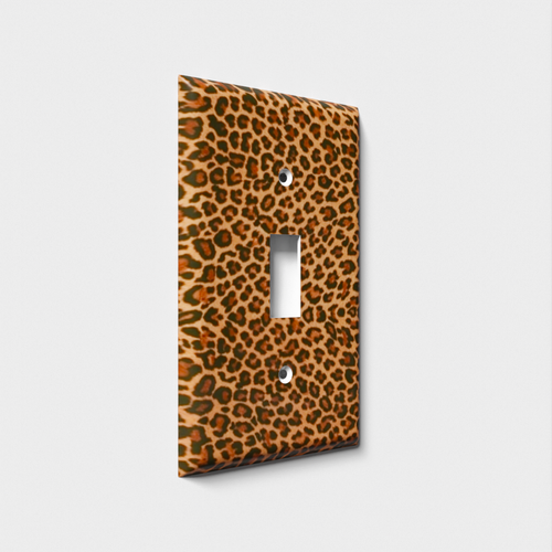 Leopard Print Decorative Light Switch Plate Cover