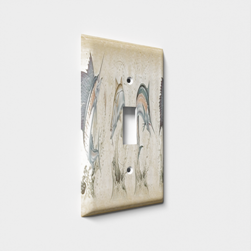 More Swordfish Decorative Light Switch Plate Cover