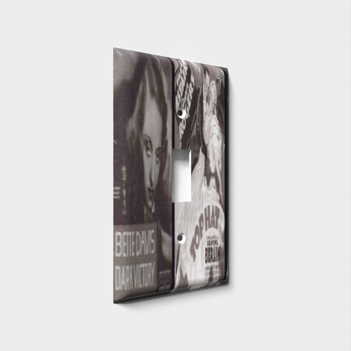 Old Movie Posters Decorative Light Switch Plate Cover