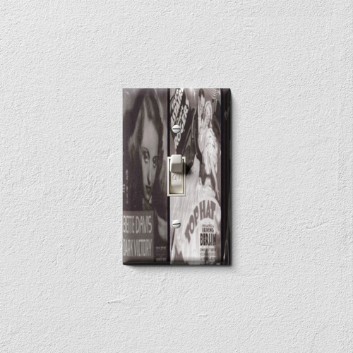 Old Movie Posters Decorative Light Switch Plate Cover