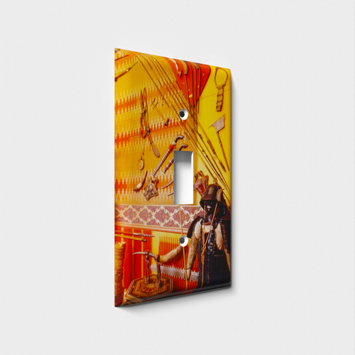 Oriental Warrior Wall Decorative Light Switch Plate Cover