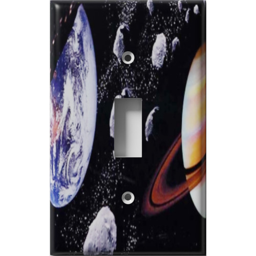 Outer Space Decorative Light Switch Plate Cover
