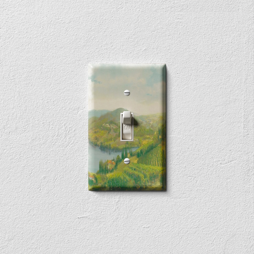 Over The Hills And Far Away Decorative Light Switch Plate Cover