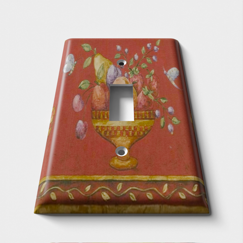 Overflowing Fruit Bowl Decorative Light Switch Plate Cover
