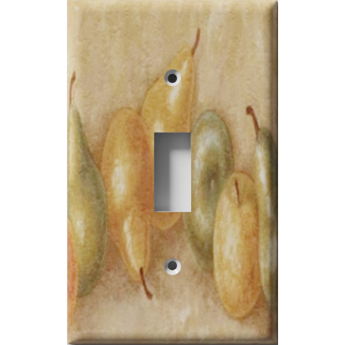 Pears Decorative Light Switch Plate Cover