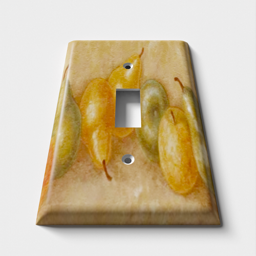 Pears Decorative Light Switch Plate Cover