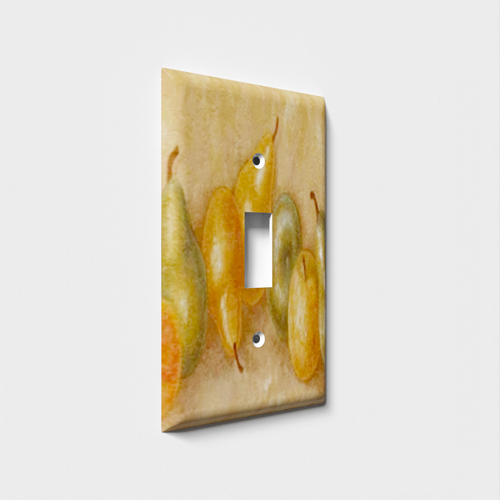 Pears Decorative Light Switch Plate Cover