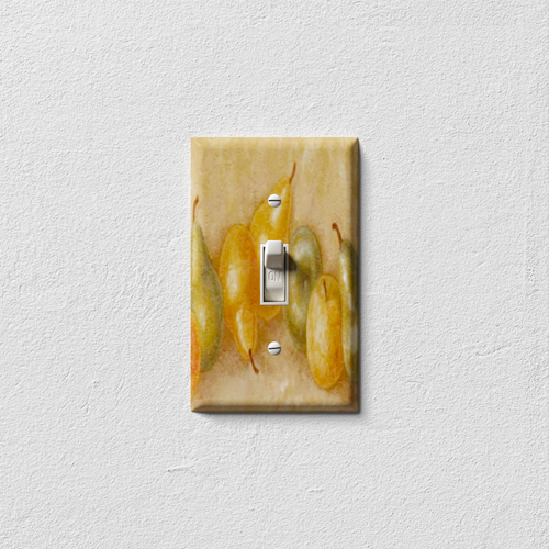 Pears Decorative Light Switch Plate Cover