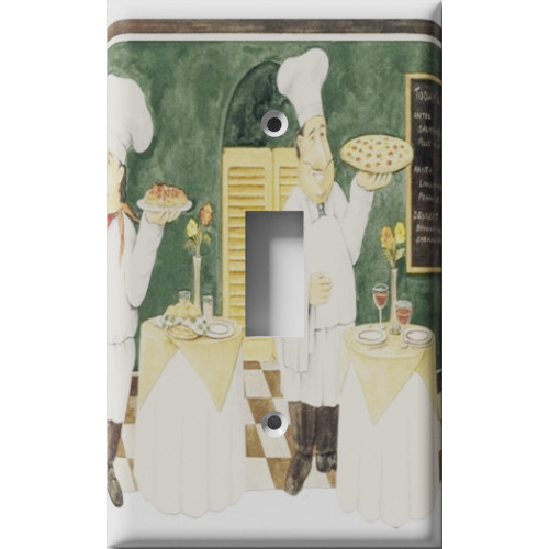 Pizza Party Decorative Light Switch Plate Cover