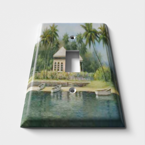 Private Villa Decorative Light Switch Plate Cover