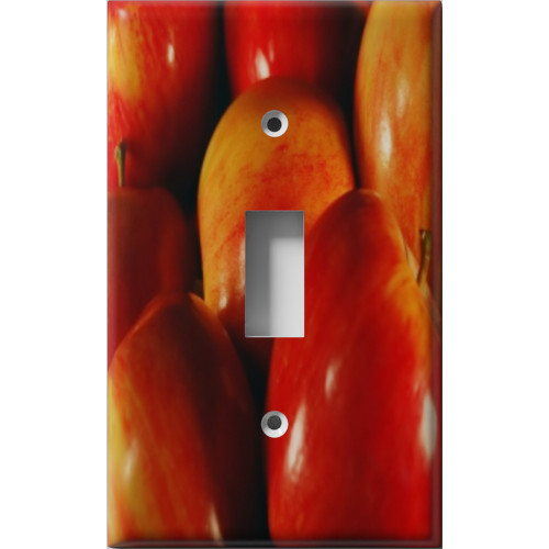 Red Apples Decorative Light Switch Plate Cover