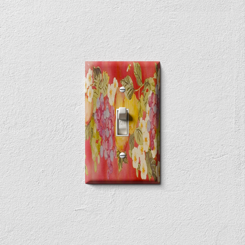 Red Fruit Painting Decorative Light Switch Plate Cover