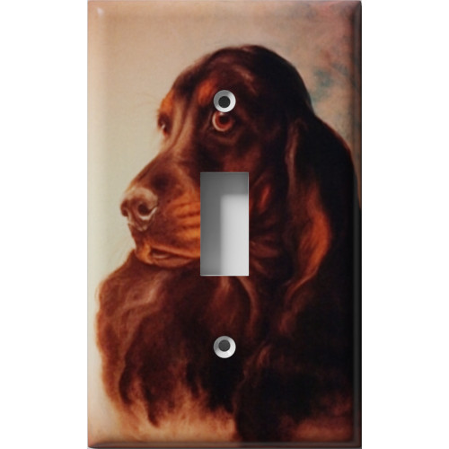 Regal Dog Decorative Light Switch Plate Cover