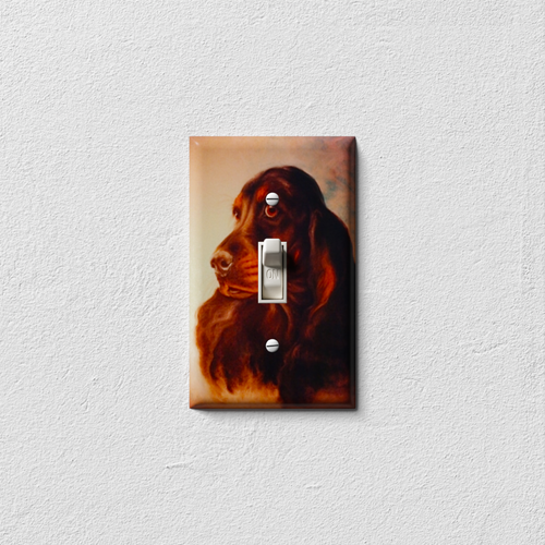 Regal Dog Decorative Light Switch Plate Cover