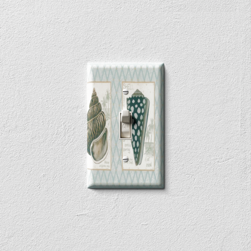 Seashells Decorative Light Switch Plate Cover