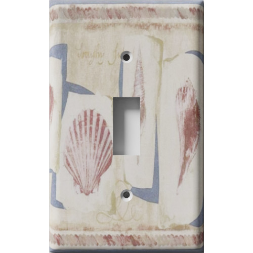 Shells 2 Decorative Light Switch Plate Cover