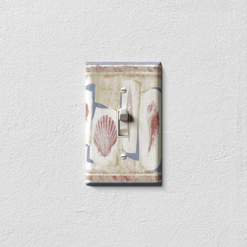 Shells 2 Decorative Light Switch Plate Cover