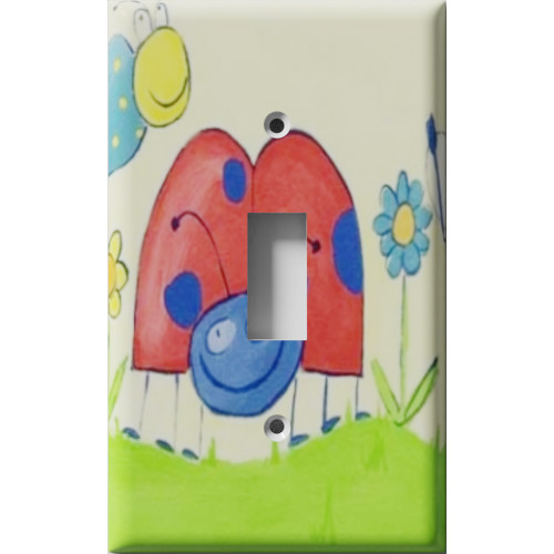 She's A Ladybug Decorative Light Switch Plate Cover