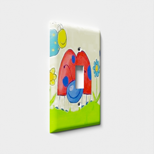 She's A Ladybug Decorative Light Switch Plate Cover