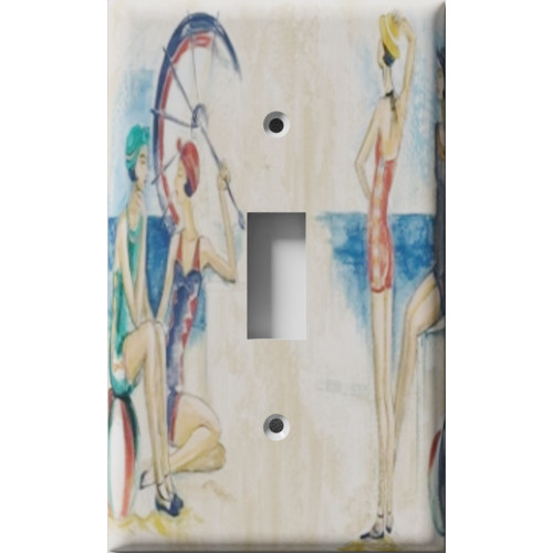 Sunbathing Decorative Light Switch Plate Cover