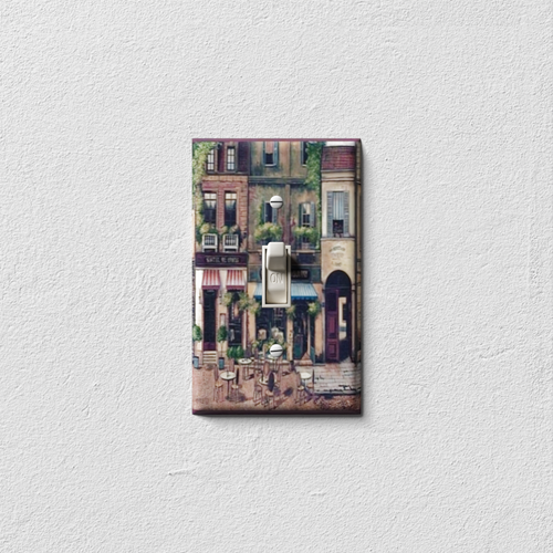 The Bistro Decorative Light Switch Plate Cover