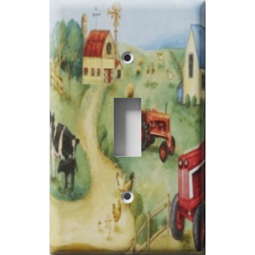 The Farm Decorative Light Switch Plate Cover