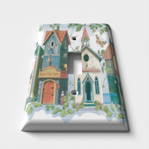 Town Hall Decorative Light Switch Plate Cover