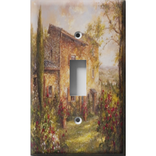 Tuscan Home Decorative Light Switch Plate Cover