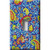 Blue and Yellow Paisley Decorative Light Switch Plate Cover