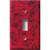 Floral Red Roses Decorative Light Switch Plate Cover