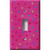 Red With Polka Dots Decorative Light Switch Plate Cover Red With Polka Dots Decorative Light Switch Plate Cover